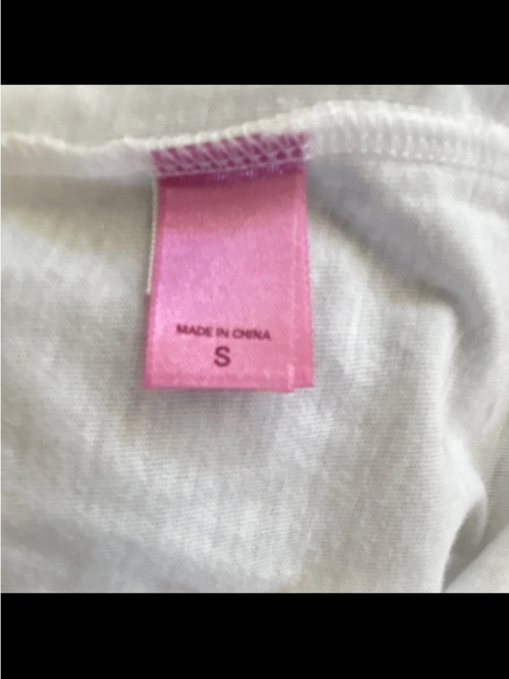 PINK 5th & Ocean Texas Rangers Raglan Tee Small MLB - Picture 7 of 9